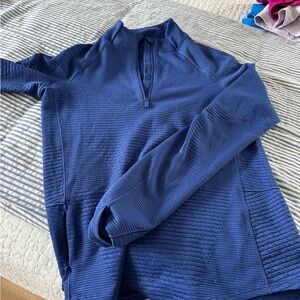 Lululemon quarter zip, size 6! Purple blue color!